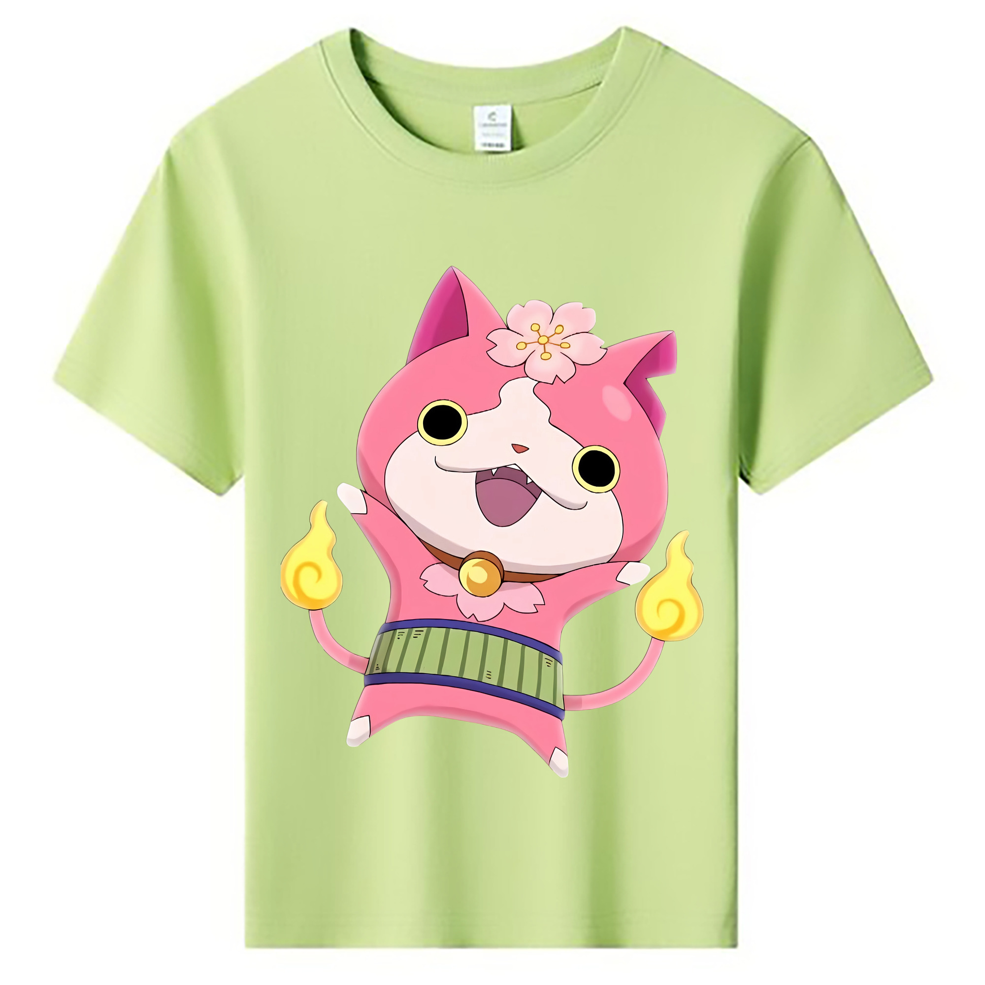 （画像用） 妖怪ウォッチ Yo-kai Watch 綿100％キッズTシャツ（フロントプリント）